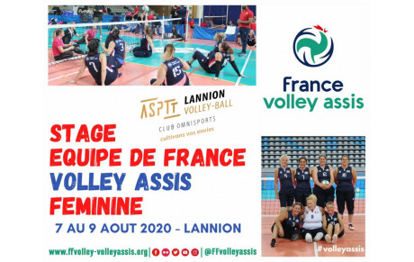 Stage Equipe de France Féminine - #volleyassis