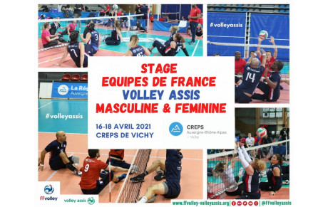 Stage Equipe de France Féminine et Masculine - #volleyassis