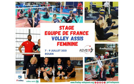 Stage Equipe de France Féminine - #volley assis