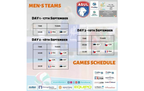 ÉQUIPE DE FRANCE VOLLEY ASSIS (M) : 2021 Bronze Nations League Men