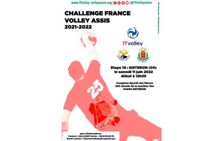 Challenge France Volley Assis 2021/2022 - Etape 10 Sisteron