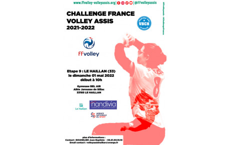 Challenge France Volley Assis 2021/2022 - Etape 9 Le Haillan