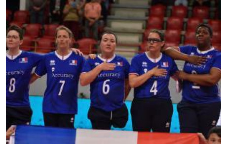 Volley assis : Les Bleues 6e